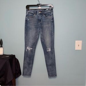 American Eagle Super Stretch Hi-Rise Jegging Size 4
